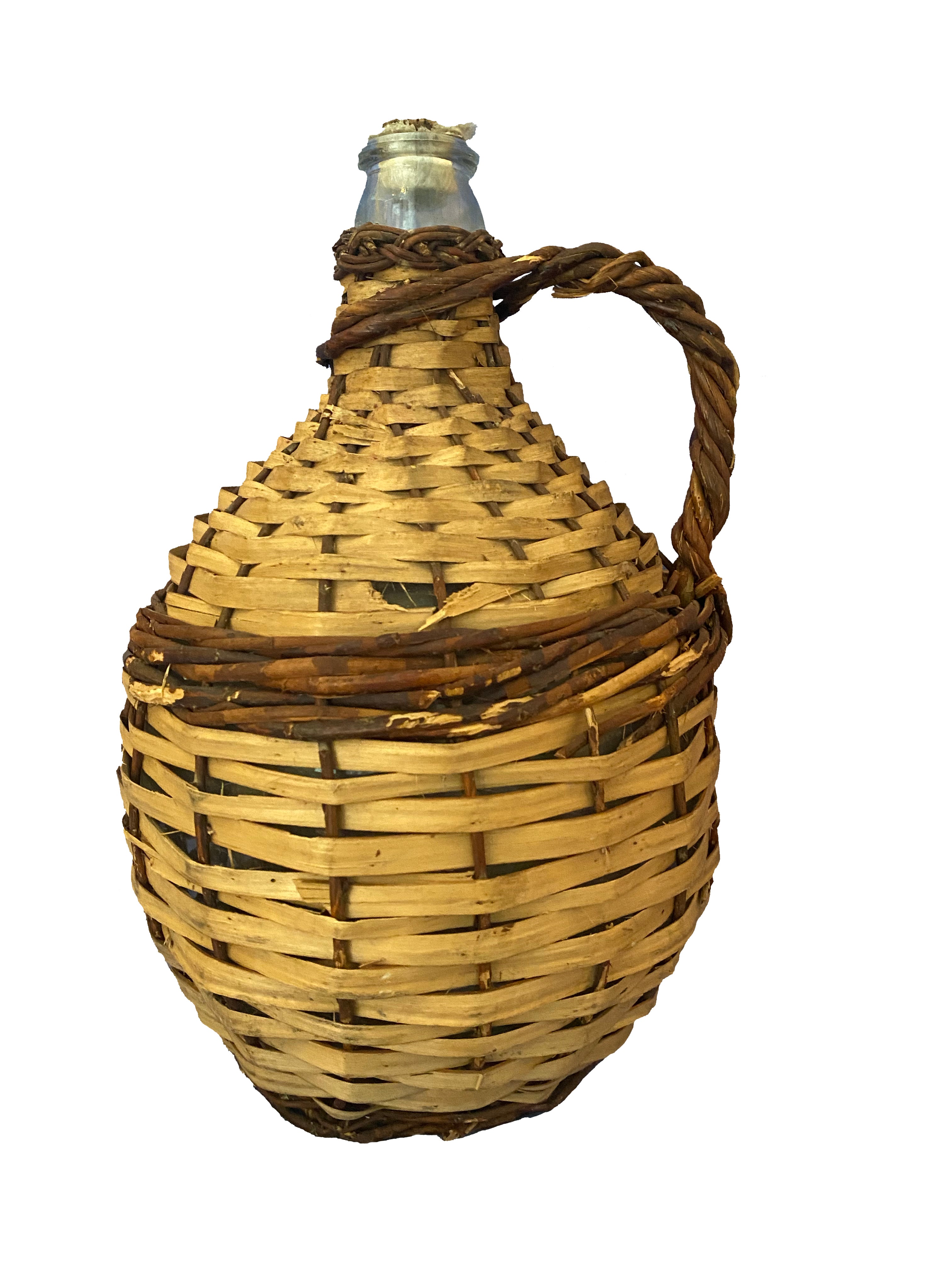 Vintage Bottle Basket