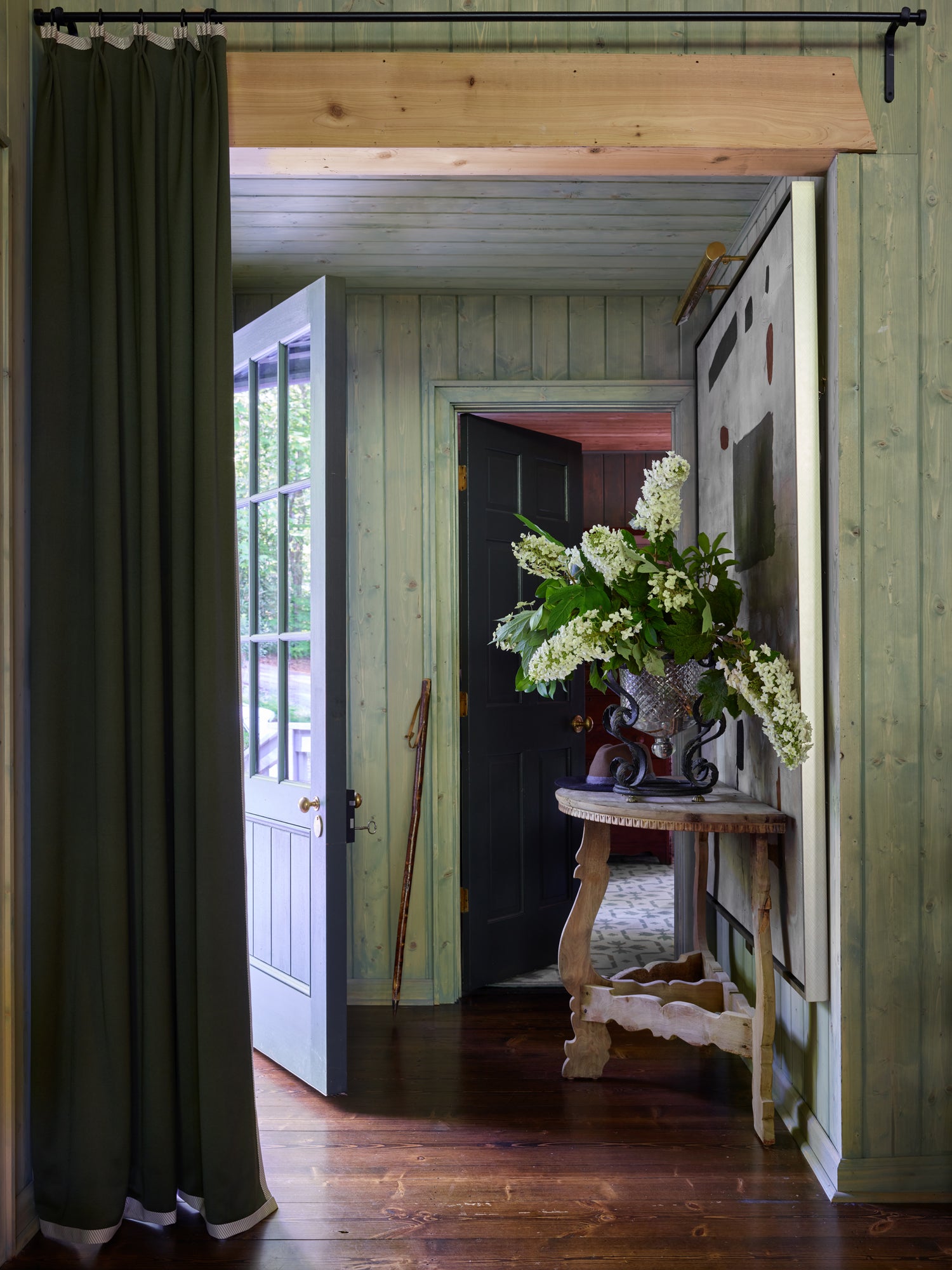 24" Frame Maker's Picture Light, Antique Brass