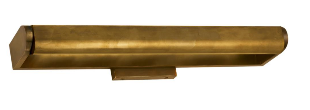 24" David Art Light, Hand-Rubbed Antique Brass