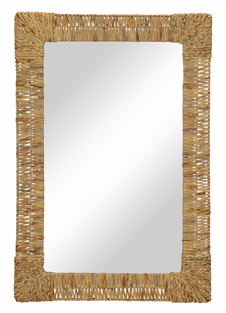 Woven Rectangular Mirror
