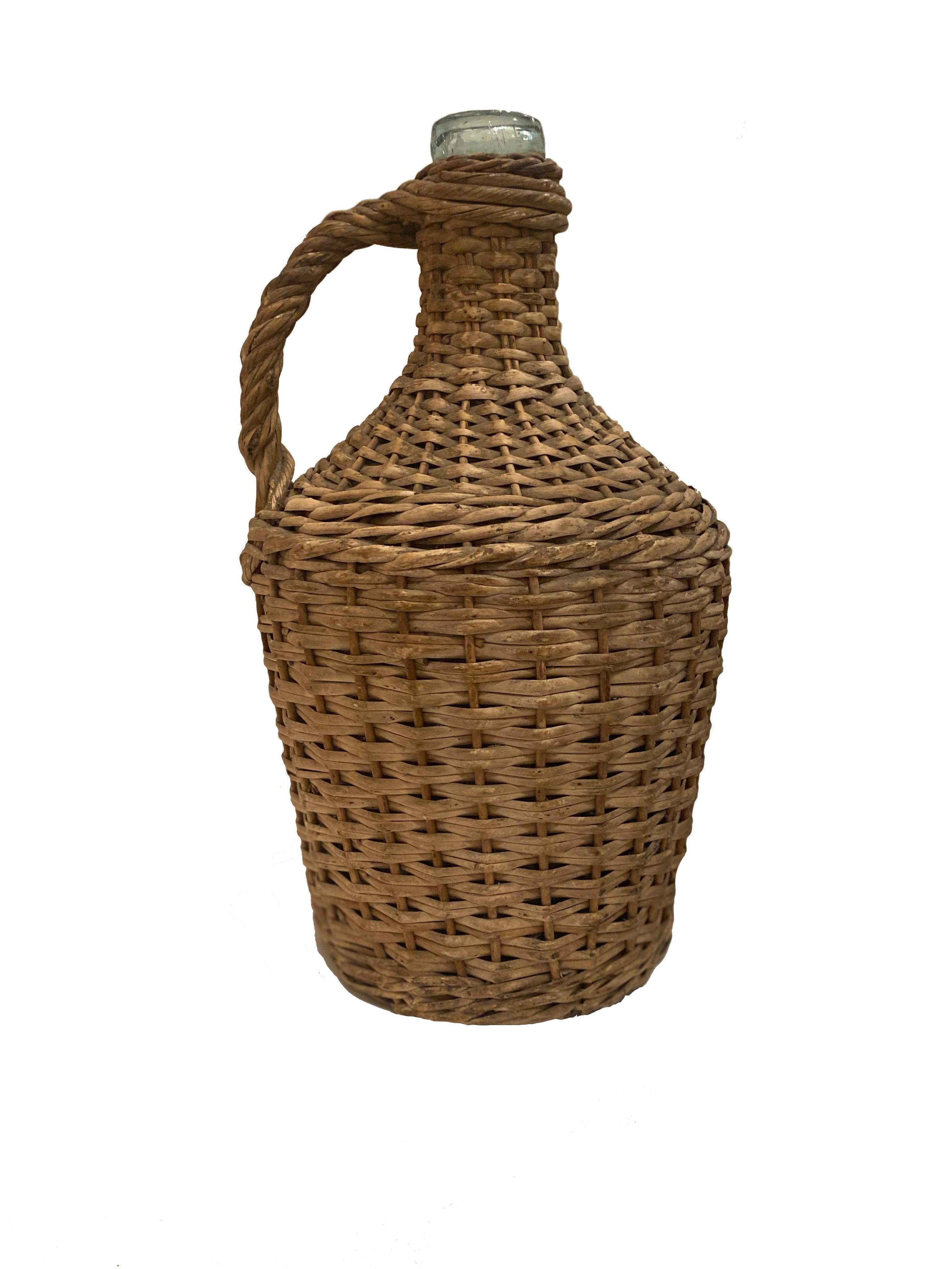 Vintage Bottle Basket